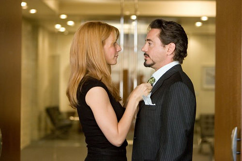 Iron Man - Gwyneth Paltrow & Robert Downey Jr