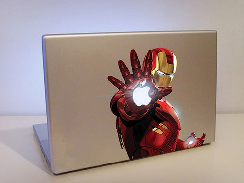 鋼鐵人 MacBook 貼紙 (1)