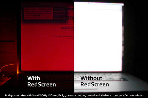 [Mac 軟體] 嫌螢幕不夠暗？半夜偷打電腦的最佳選擇 RedScreen